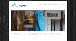 Desktop Screenshot of berg-werk.com